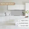 Grijs - Effen print keuken achterwand 2 middel 871 -sfeer4_NL