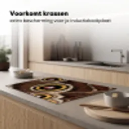 Vlinder - Vleugel - Abstract Inductie beschermer vinyl 3mm klein -sfeer1