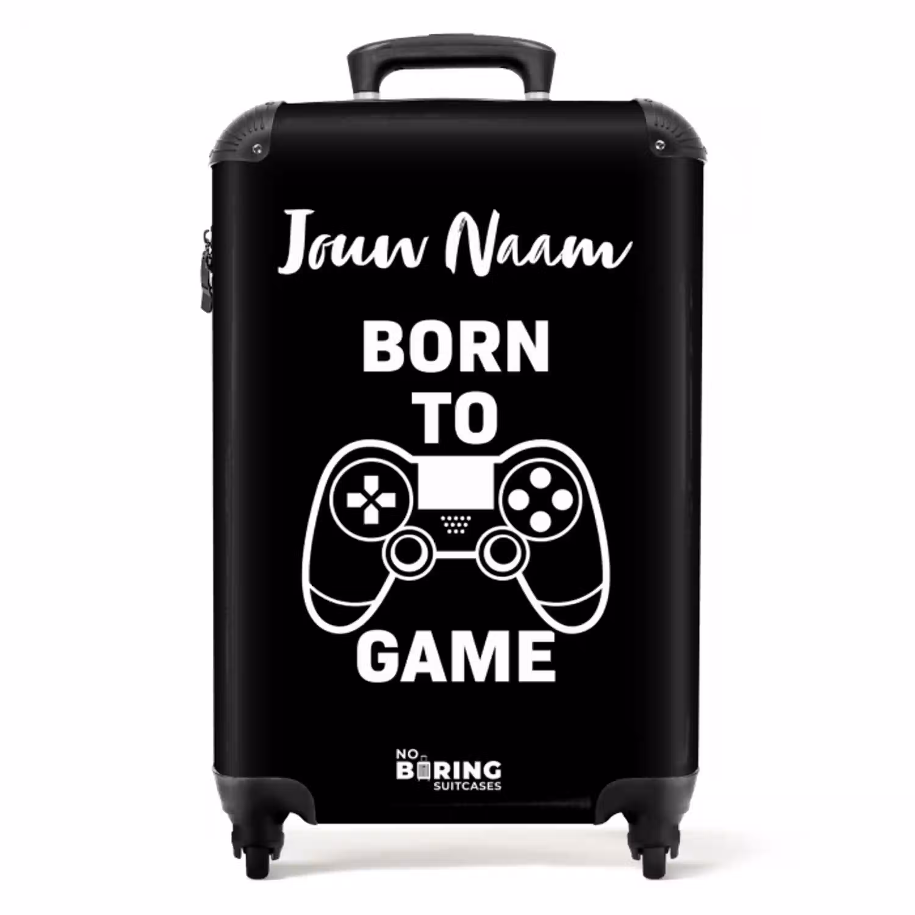 Born to Game NBS - Handbagage koffer - Kinderen Unisex middel -productfoto_recht