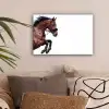 Paard - Springen - Modern canvas 2cm klein -sfeer1