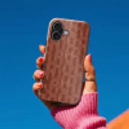 Abstract - Textuur - Bruin Toughcase MagSafe Apple iPhone 17 klein 1017 -Sfeer1V
