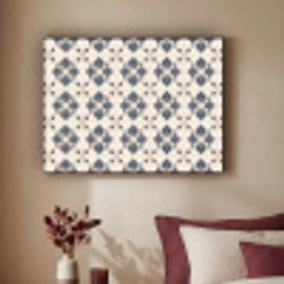 Bladvorm - Klassiek - Kleurrijk Textielframe zwart klein 947 -sfeer1
