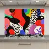 Abstract - Vormen - Kleuren - Stippen keuken achterwand spatscherm klein -3d_website