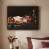 Stilleven - Vintage - Borrelplank Textielframe - compleet frame klein -sfeer1