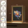 Graffiti - Sport - Vissen - Vis - Hengel Light Box met kabel (Tafellamp) klein -USP_NL