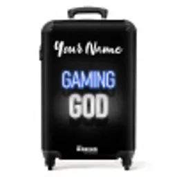 Gaming God NBS - Handbagage koffer - Kinderen Unisex middel -productfoto_recht