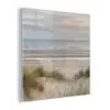 Zandstrand - Bewolkt - Duinen plexiglas 5mm klein -z3d