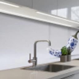 Chilipeper - Keramiek - Blauw keuken achterwand 2 middel -3d_schuin