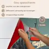 Sneeuw - Skilift - Rood - Bomen keuken achterwand spatscherm klein -spatscherm_NL