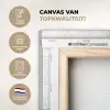 Grafisch - Patroon - Modern -  Driedubbel canvas 2cm xxl 828 -sfeer2