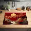 Volle maan - Landschap - Waterval Inductie beschermer vinyl 3mm klein -sfeer5