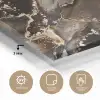 Marmer - Goud - Glitter - Luxe plexiglas 5mm klein -sfeer2
