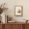 Ei - Beige - Ovaal - Egaal Light Box met kabel (Tafellamp) klein -sfeer2
