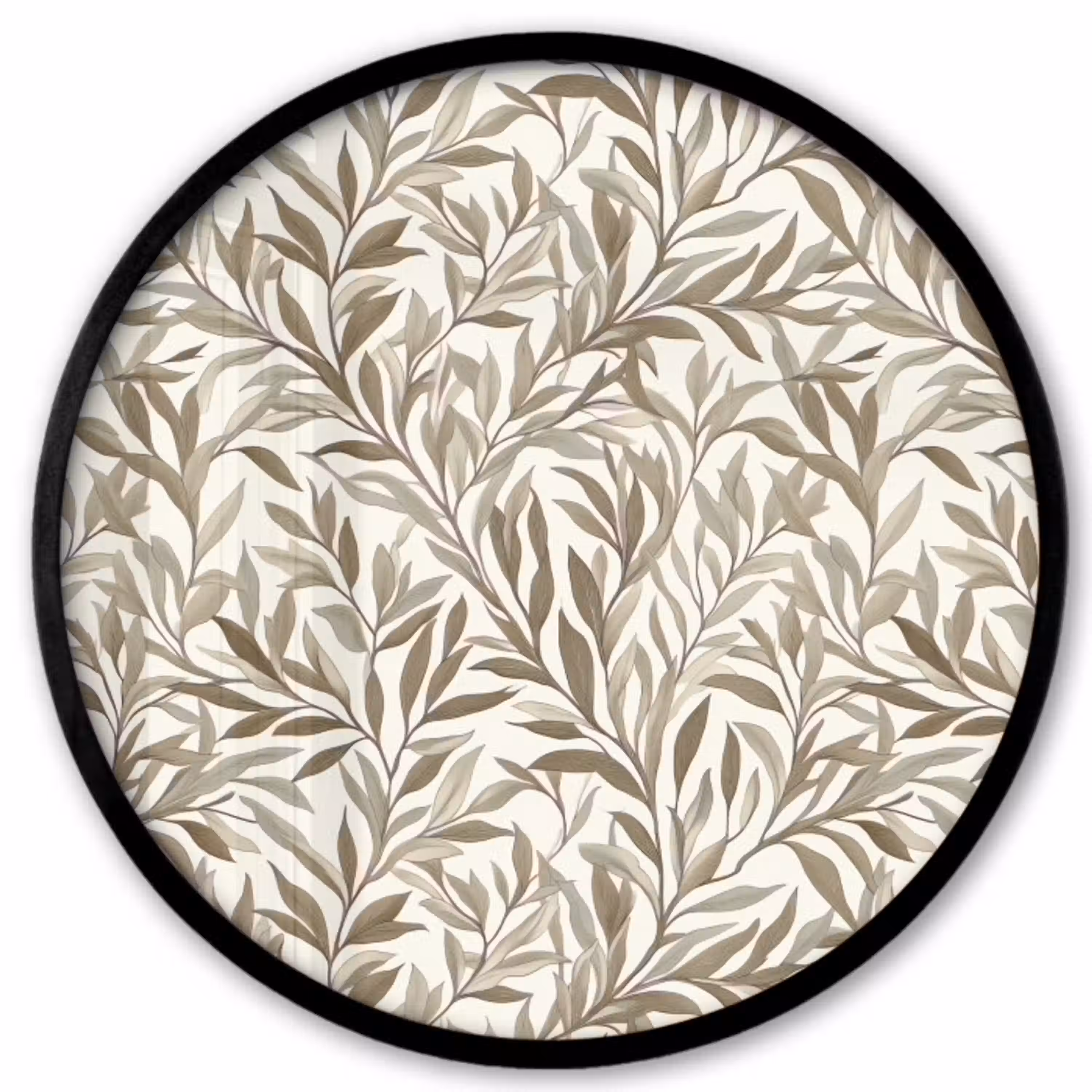 Takken - Botanisch - Taupe Fotolijst rond zonder passe partout klein 856 -3d