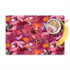 Zomer - Vlinder - Donker - Roze Placemat vinyl groot 368 -zzzproduct_Kitchenyeah-website