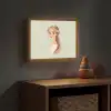 Prinses - Tiara - Groen - Stippen Light Box met batterij (Wandlamp kind) middel -sfeer5_kind