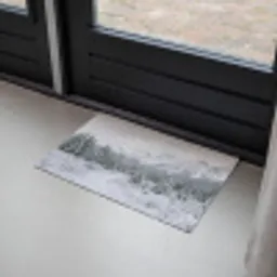 Weg - Bergen - Sneeuw - Naaldbos - Avontuurlijk Deurmat klein -sfeer2