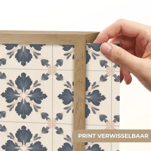 Bladvorm - Klassiek - Kleurrijk Light Box met batterij (Wandlamp) middel 907 -USP_websiteprintNL