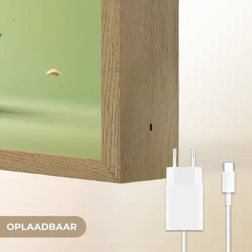 Pistache - Taart - Noten - Eten Light Box met batterij (Wandlamp) middel -USP_websiteoplaadbaarNL