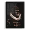 Willem van Oranje - Adriaen Thomasz - Aap fotolijst zwart zonder passe partout klein -3d