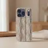 Golven - 3D - Crème Telefoonhoesje iPhone 17 Pro klein 878 -sfeer2