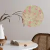 Classic - Pink - Mint Wandcirkel behangsticker klein 186 -sfeer3