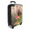 Vlinder op een bloem NBS - Handbagage koffer - Unisex middel -productfoto_3d