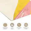 Vogel - Minimalistisch - Geel poster papier klein -closeup_NL