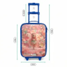Bloemenfee in roze sprookjeswereld Kinderkoffer - Blauw klein -productfoto_formaten