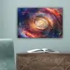 Melkweg - Neon - Sterrenhemel - Ruimte canvas 2cm klein -sfeer4