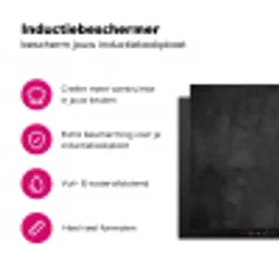 Beton - Robuust - Vintage - Rustiek - Grijs - Zwart Inductie beschermer vinyl 3mm klein -wsfeer2_website