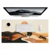 Zon - Heuvels - Boom - Abstract Muismat XXL klein -3d