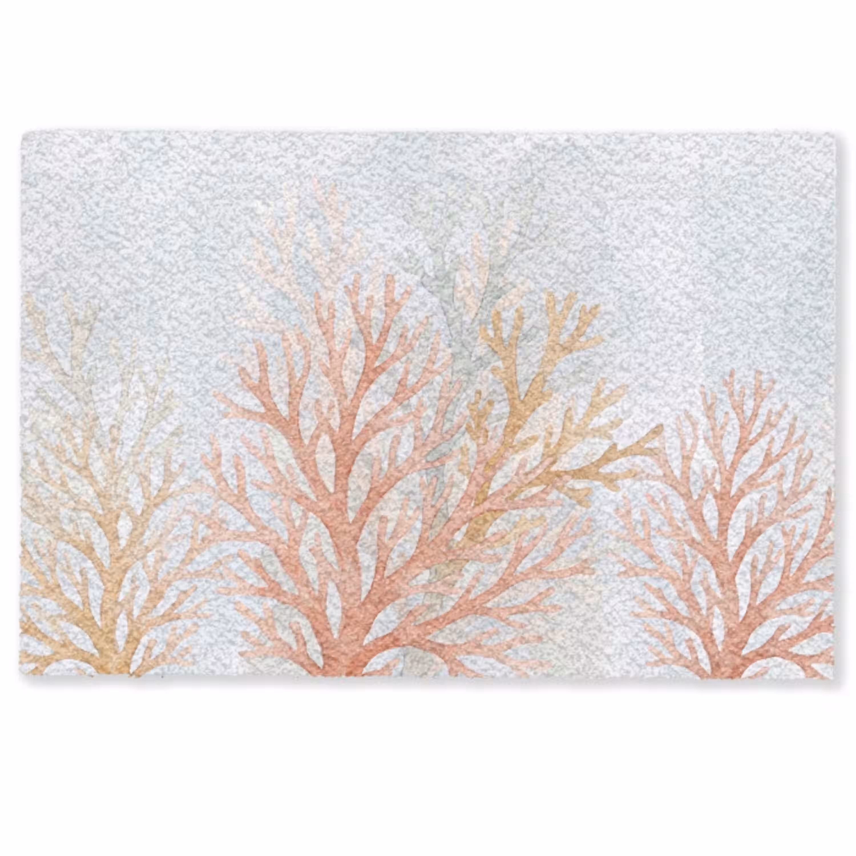 Natuur - Abstract - Aquarel - Organisch - Warm Deurmat klein -zkaufland3d
