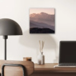 Panorama - Landschap - Bergen aluminium wit klein -sfeer5