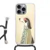 Quote - Hond - Zonnebril Hoesje iPhone 16 Pro Max met koord klein -3d