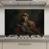 Beer - Bruin - Pak - Hoed keuken achterwand spatscherm klein -3d_website