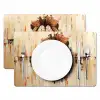 Leeuwenkop - Lijnen - Crème Placemat vinyl groot -zzsfeer2_Kitchenyeah-website