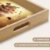Dessert - Chocolade - Zoet - Eten Dienblad Rechthoek middel -USP_HandgreepNL
