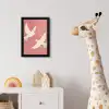 Duiven - Wit - Sierlijk fotolijst zwart zonder passe partout klein -usfeer4_kinderkamer
