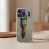 Verf - Kwast - Schilderij Telefoonhoesje iPhone 17 Pro klein -sfeer2