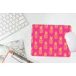 Ananas - Trendy - Roze muismat rubber klein 262 -witbureau