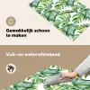 Bladeren - Monstera - Jungle - Tropical Inductie beschemer met haakjes klein -ky-schoon-nl