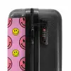 All smiles roze Koffer - NBS - Handbagage middel -slot