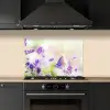 Lavendel - Vlinder - Bloemen keuken achterwand spatscherm klein -sfeer1