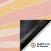 Illustratie - Zon - Pastelkleuren Deurmat klein -antislip_DE