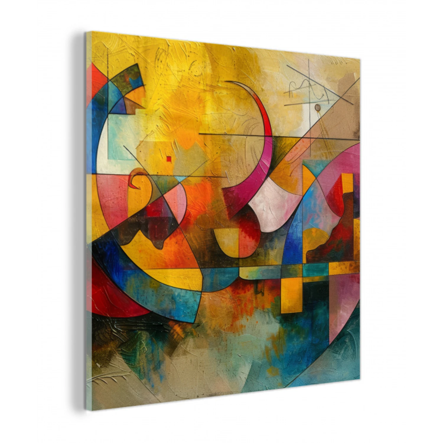 Kunst - Abstract - Modern plexiglas 5mm klein -z3d