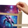 Schildpad - Dier - Galaxy - Ruimte Light Box met kabel (Kinderlampje) klein -USP_websiteprintNL