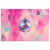 Discobal - Pink - Verf poster papier klein -3d