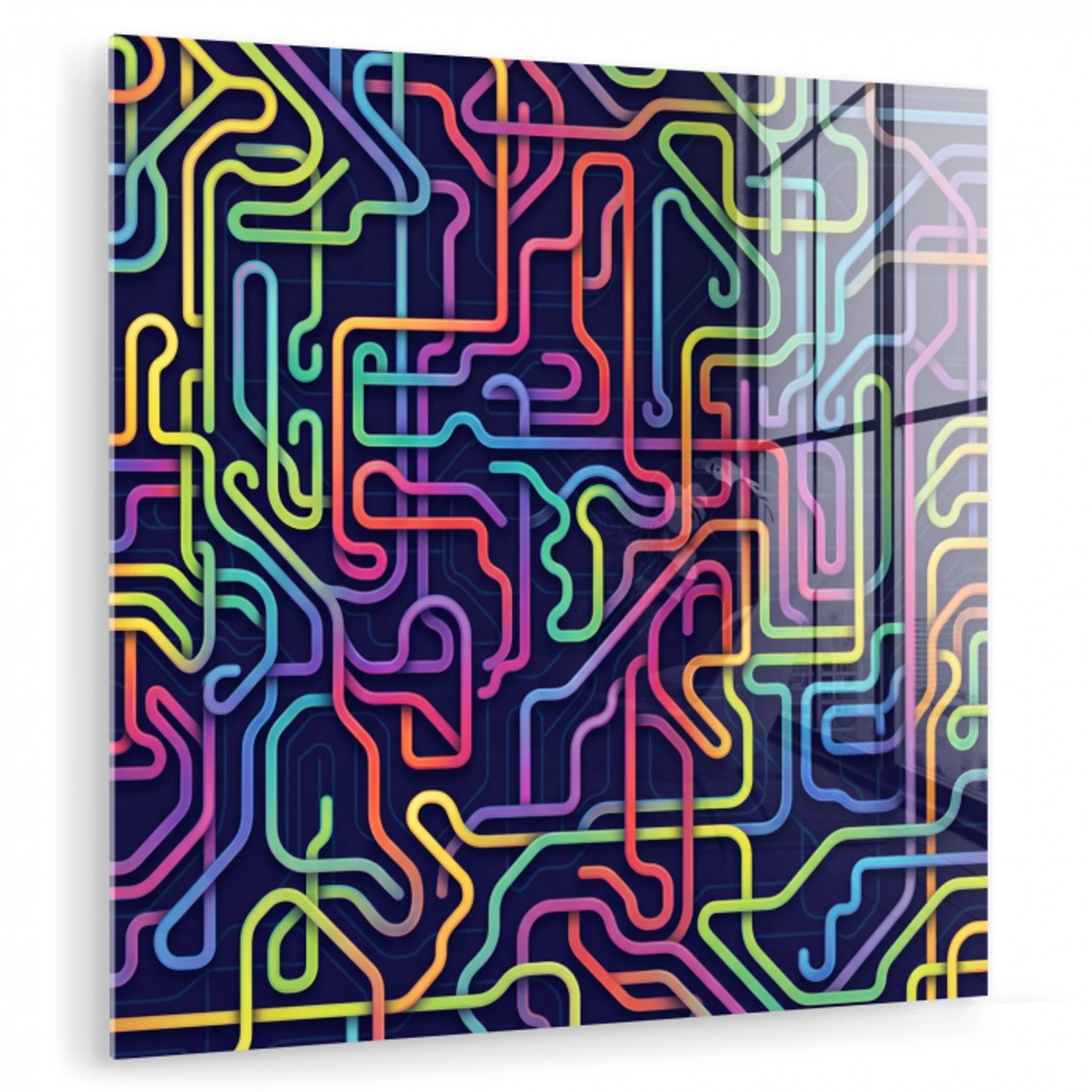 Retro - Abstract - Neon plexiglas 5mm klein -zzzproduct_nieuw