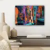 Abstract - Figuren - Kleurrijk canvas 2cm klein -sfeer6